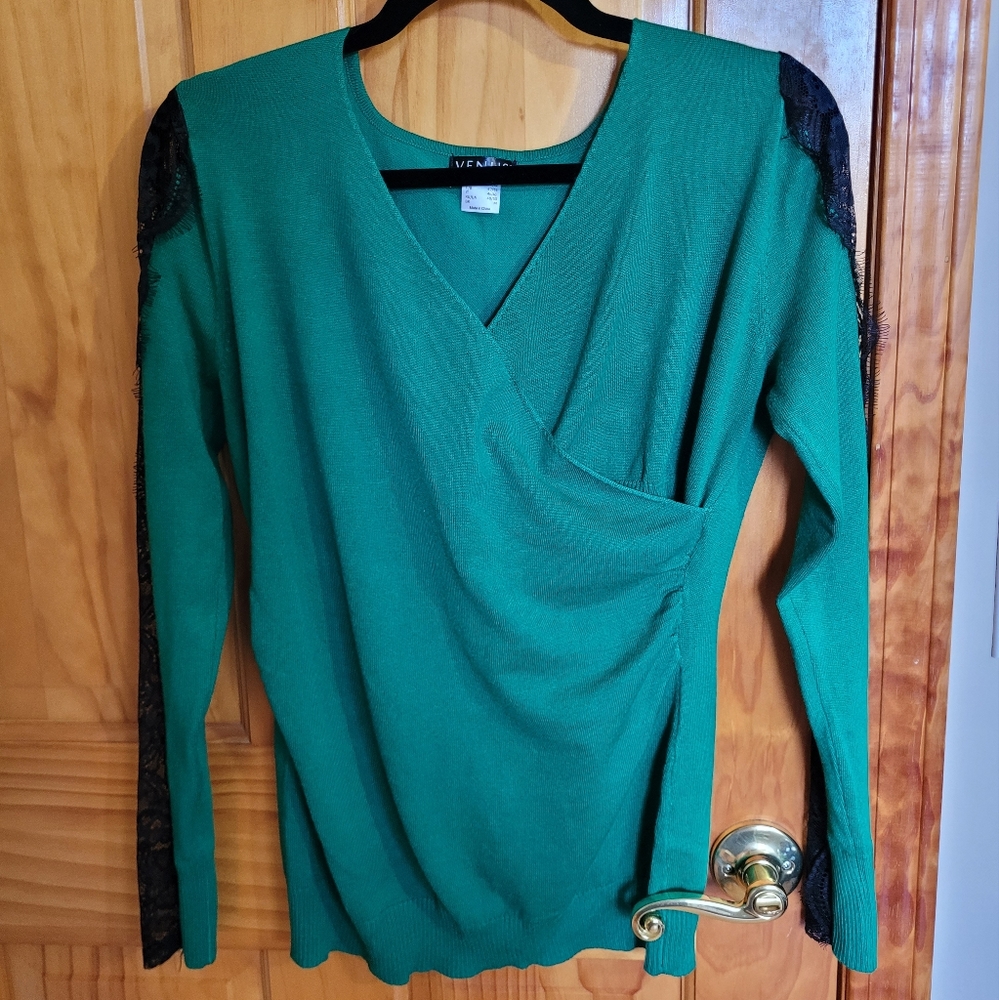 Venus Lace Detail Sweater
